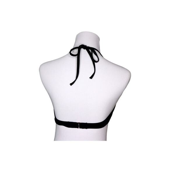 Shade & Shore Black‎ Light Lift Twist Bikini Swim Top 34C Beach Bombshell - Picture 3 of 8